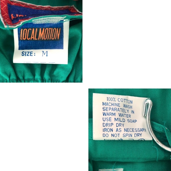 Vintage Local Motion Reversible Surf Print Shorts - Picture 15 of 15